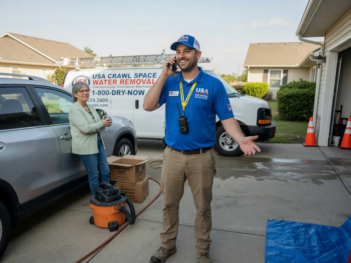 Crawl Space Water Removal Bridgewater, SD FAQs